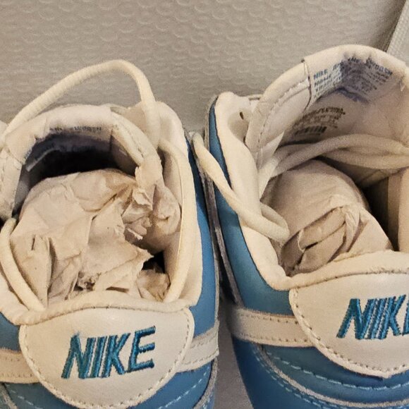 Custom Nike SB Dunk High Heels Blue & White Size US 7 | 4.5" Heel - Picture 13 of 16